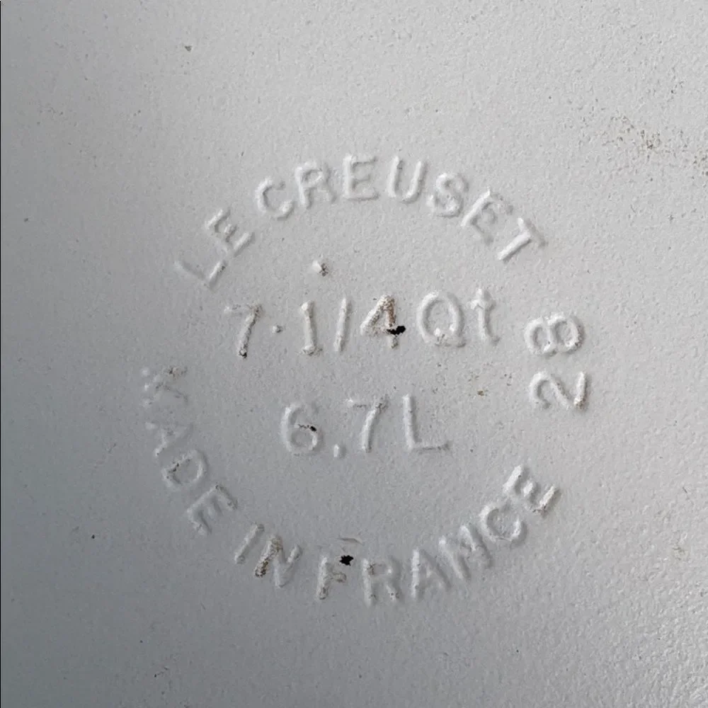 Le Creuset this old